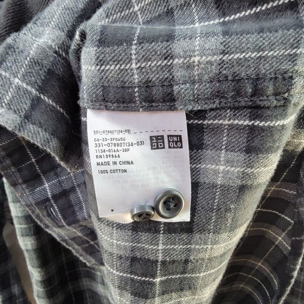 Bundle Of X2 Multicolored 100% Cotton Button-Down… - image 5